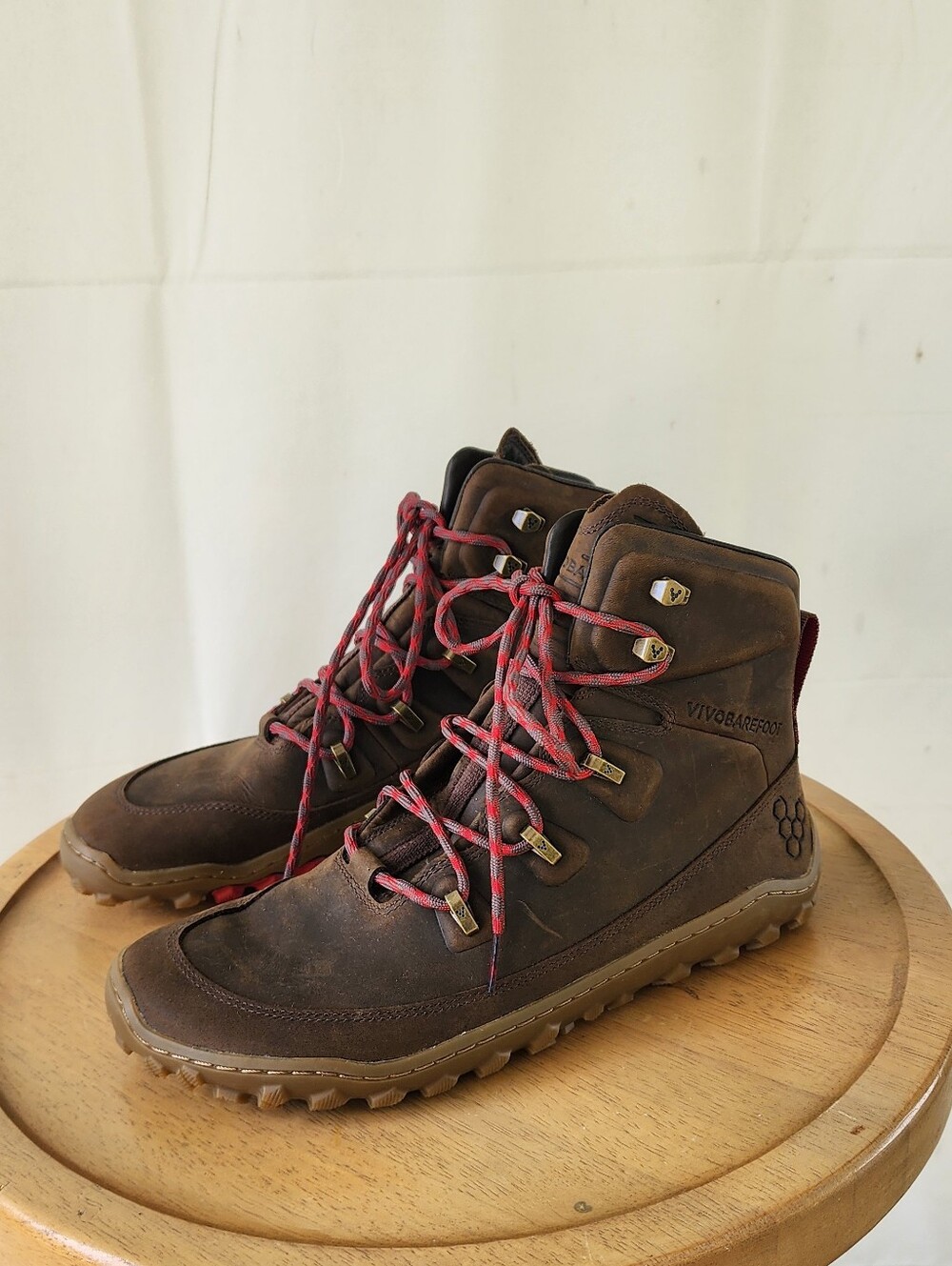 Vivo barefoot Tracker Womens Brown Leather Trail Boots - Picture 14 of 14